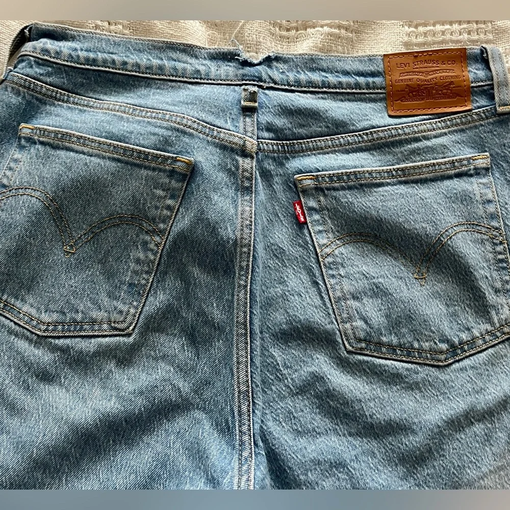 Levi’s wedgie tapered jeans light wash - Picture 4 of 5